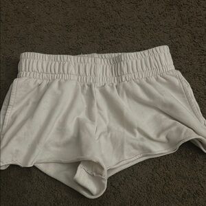 White Athletic Shorts